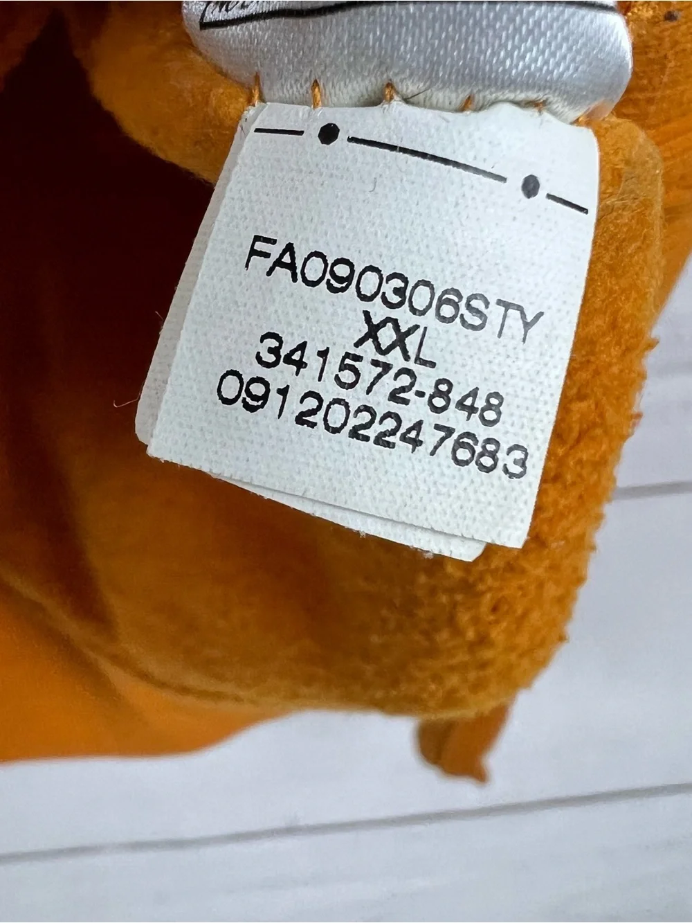 Y2K Vintage Nike Embroidered Swoosh Pullover Hoodie Size 2XL Mens Orange
